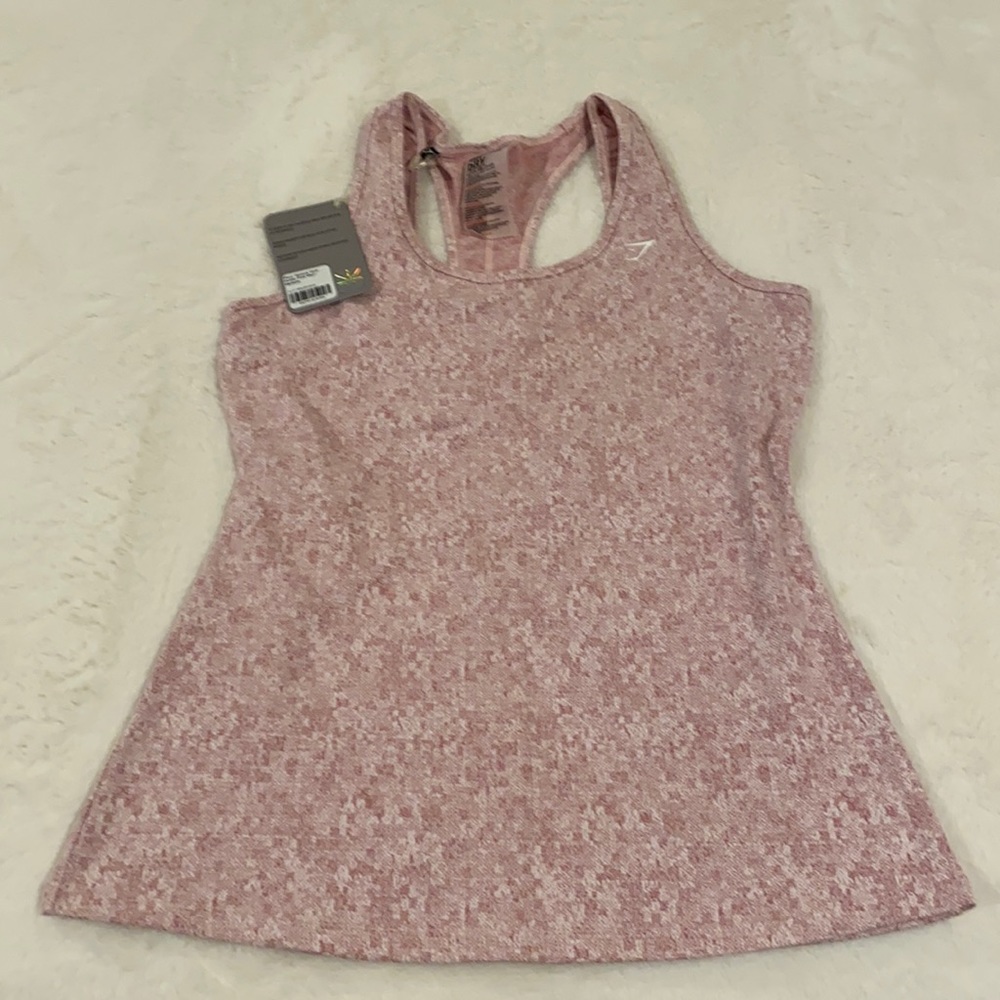 Gymshark “Fleur” Dusky Pink top